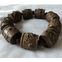 【厂家直销 越南红土沉香木 黑檀木 皮黑 龙凤珠 黑檀手串 批发图片】厂家直销 越南红土沉香木 黑檀木 皮黑 龙凤珠 黑檀手串 批发 - 仙游县榜头镇诚誉木雕工艺品加工厂